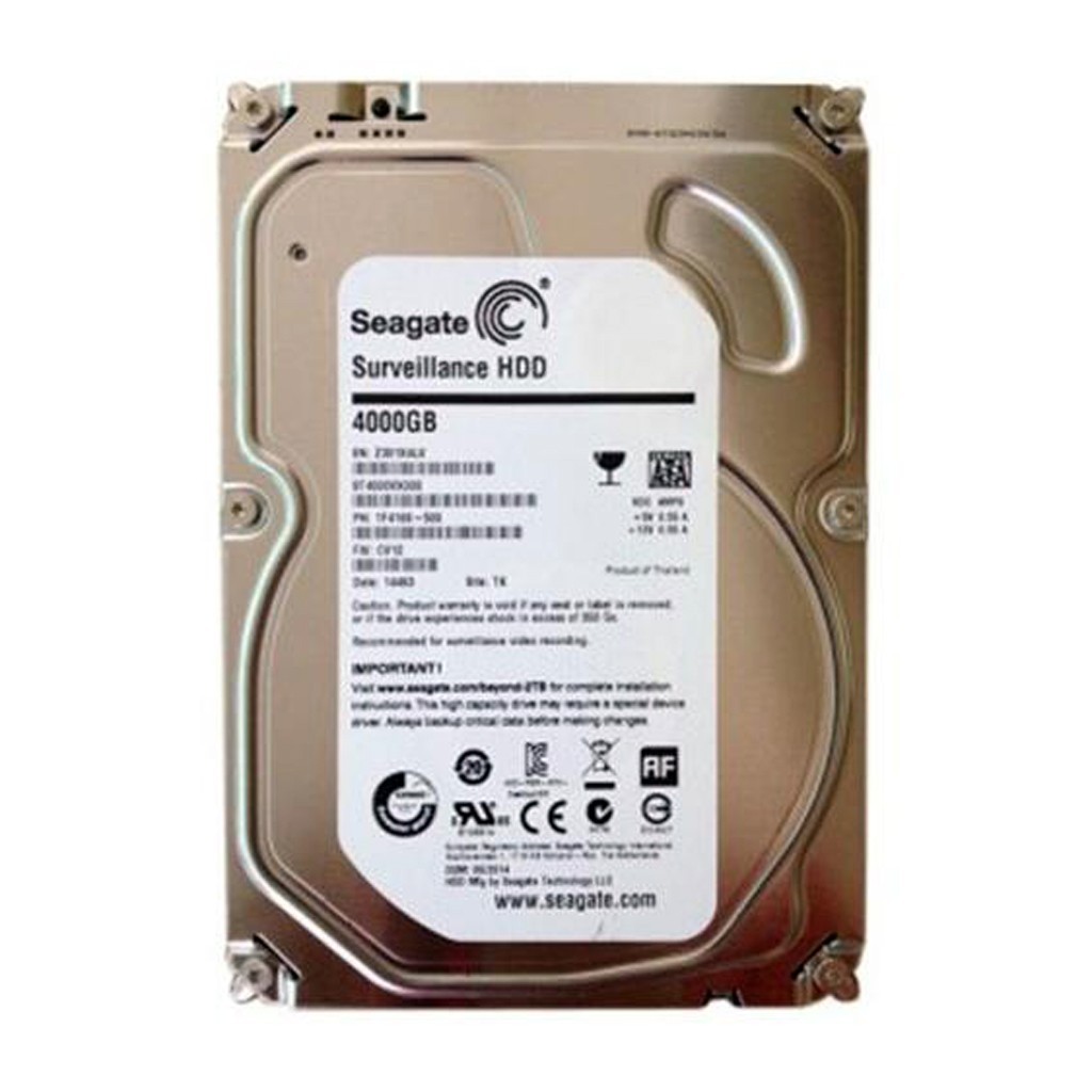 Seagate Surveillance 4TB ST4000VX000 5900RPM SATA 3.5" Internal HDD Hard Drive