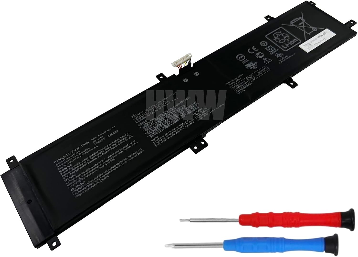HWW New 11.55V 57Wh 4940mAh C31N1834 Battery Compatible with Asus ProArt