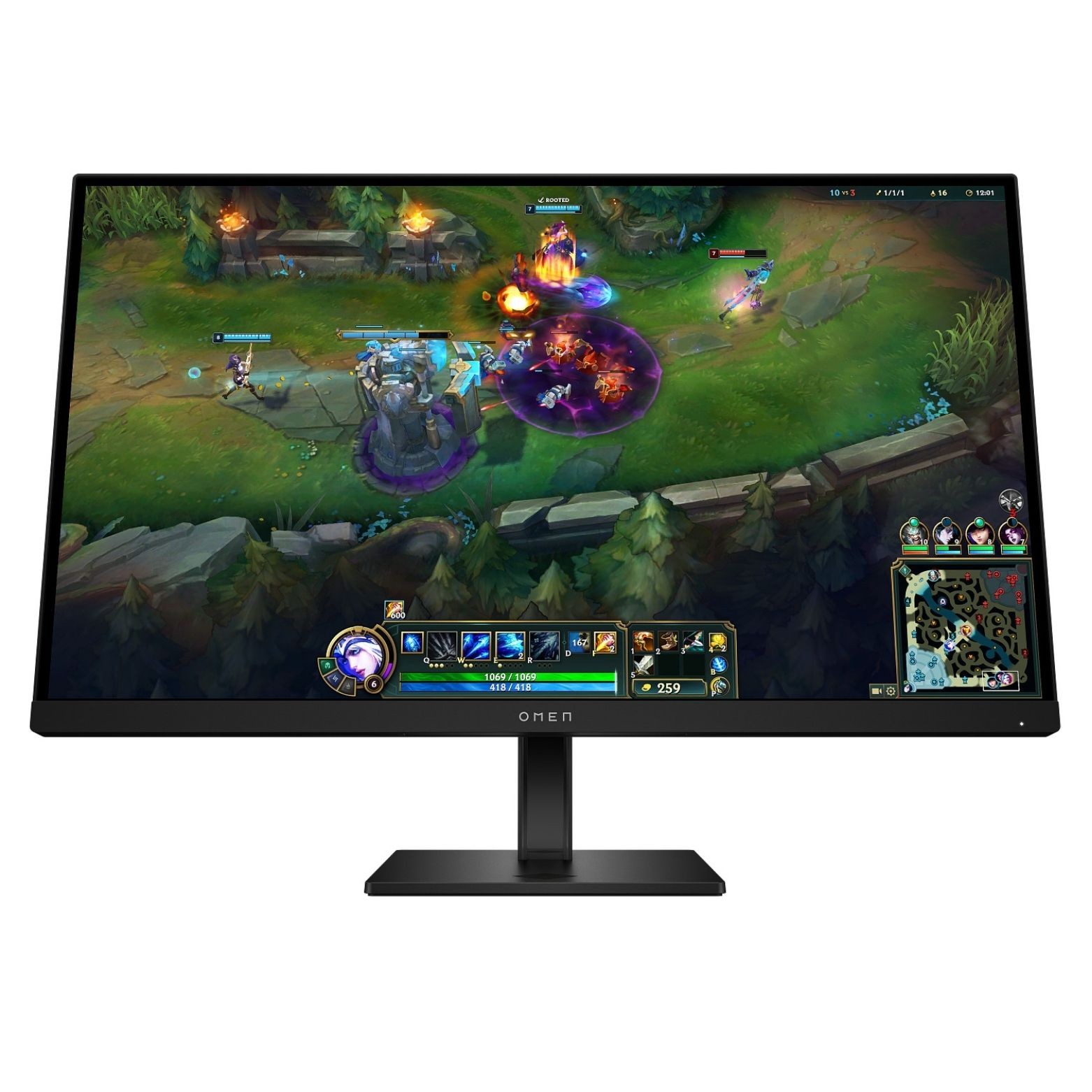 HP OMEN 27" FHD 180Hz Gaming Monitor 16:9 1ms, Pivot, Tilt HDMI, DisplayPort, BK