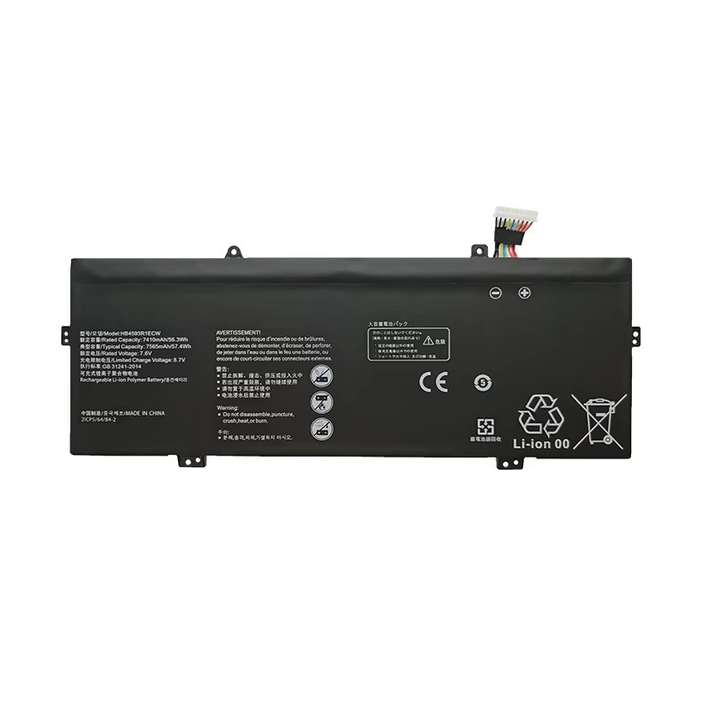 HB4593R1ECW 57.4Wh Laptop Battery for Huawei MACHD-WFE9 KLV-W19 KPL-W00 MACH-W29
