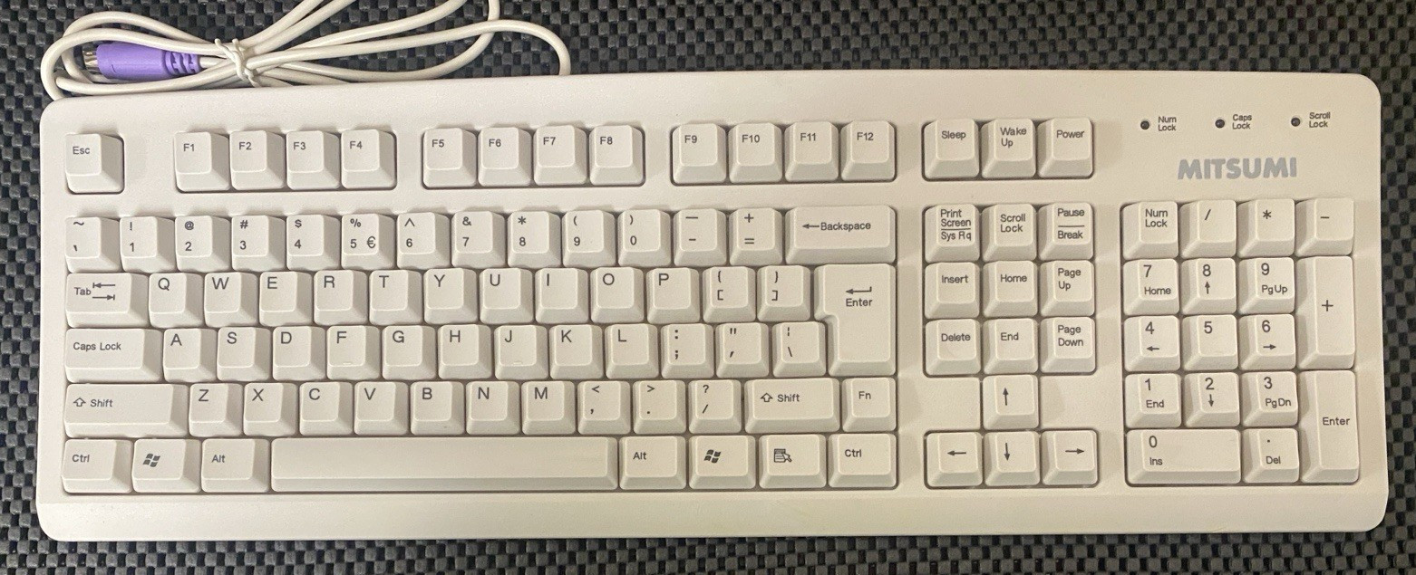 RARE | VINTAGE | Mitsumi Business Line PS/2 Keyboard – BRAND NEW IN BOX