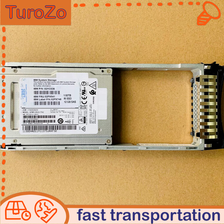 02PX541 02YC036 02PX748 IBM 1.92TB 2.5" SAS 12G RI Storwize V5000E V5030E SSD