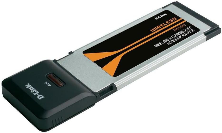 D-Link Premium DWA-643 Xtreme N ExpressCard Adapter Wireless Internet Connector