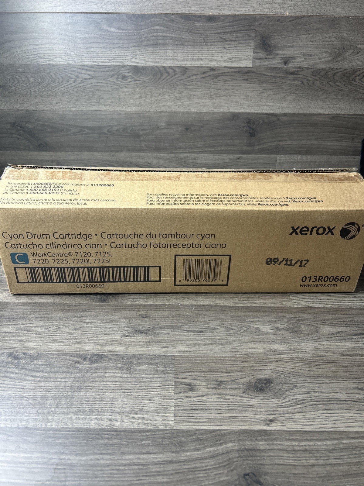 Genuine Xerox 013R00660 Imaging Drum-Cartridge, Cyan