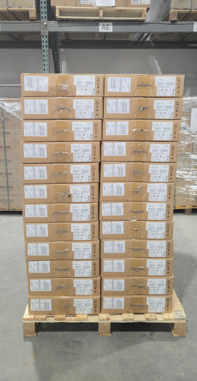 HPE Aruba JL677A ABB CX 6100 24G Class4 PoE+ Switch 4x 10G SFP+ Managed New