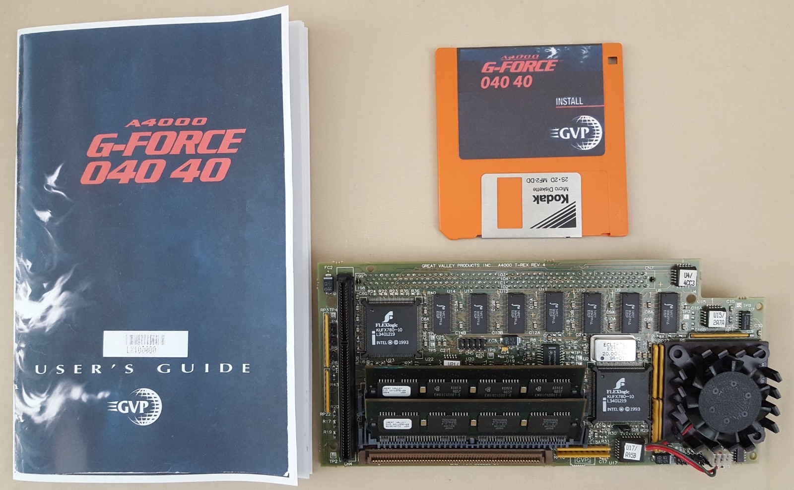 GVP T-Rex 68040@40Mhz Accelerator 32MB RAM for Commodore Amiga 4000(T) 3000(T)