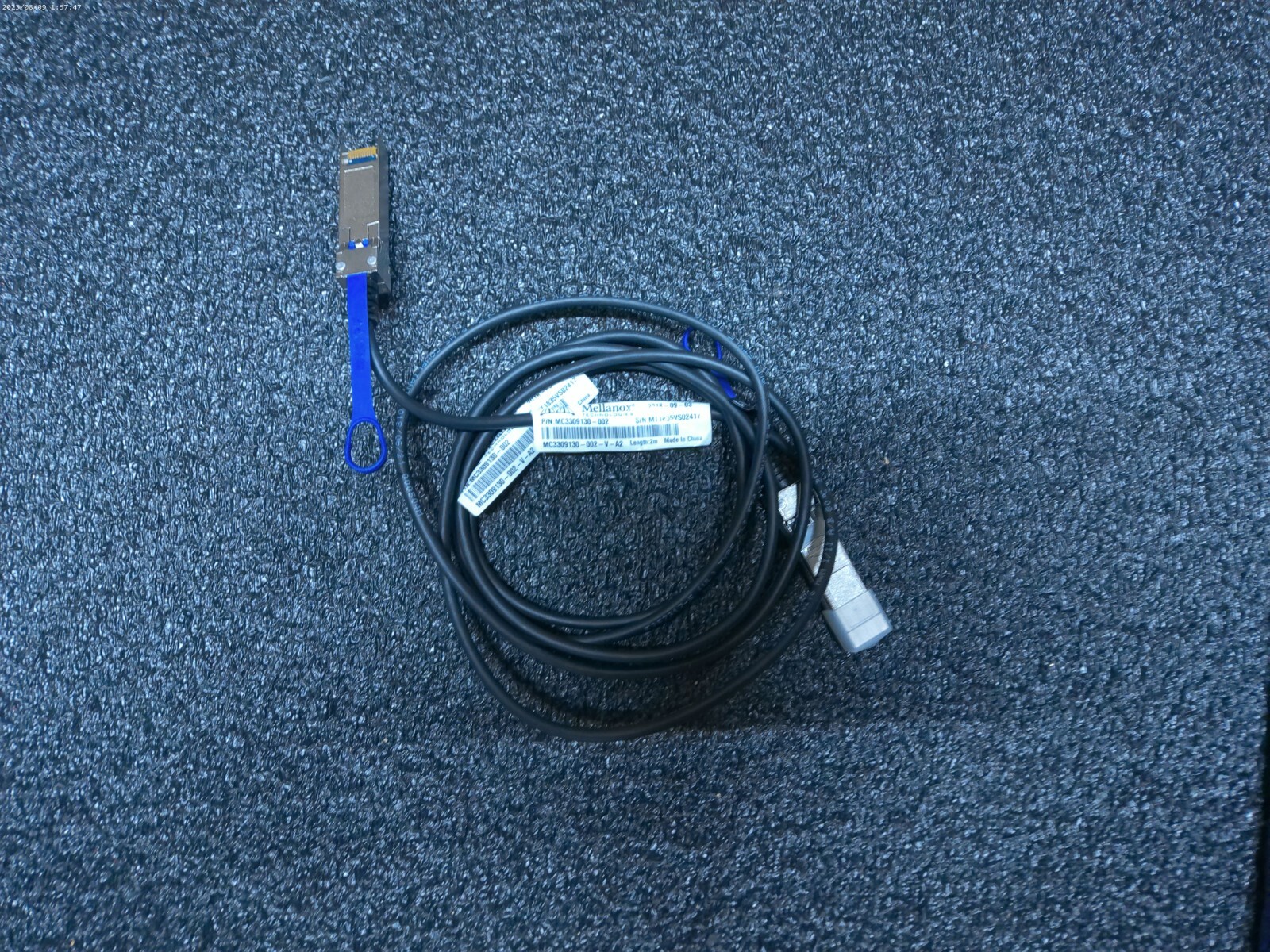 Mellanox® MC3309130-002 SFP+ Passive Copper Network Cable, 3 m