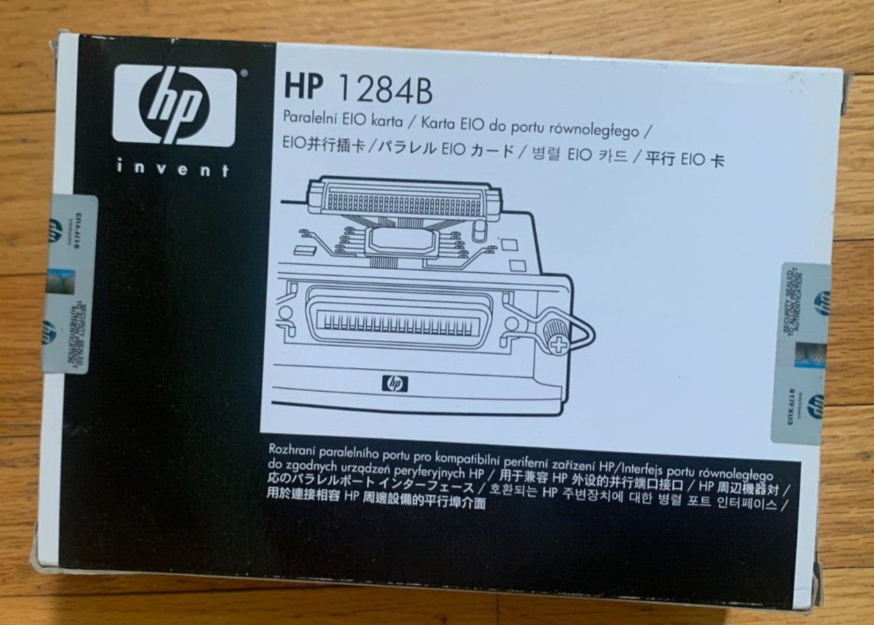 HP 1284B Parallel EIO Card J7972G Port Interface Brand New Sealed