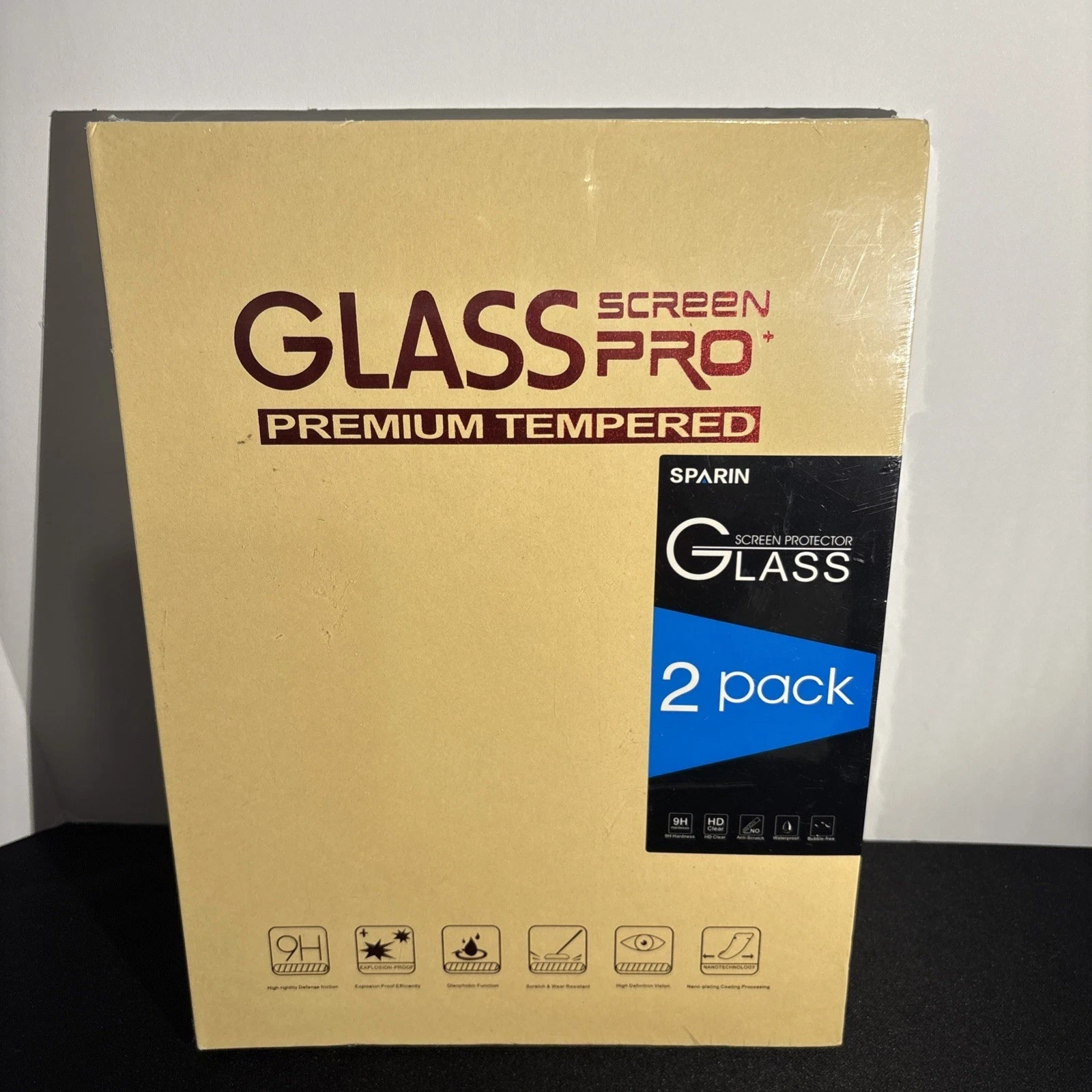 SPARIN, 2 Pack Premium Tempered Glass Screen Protector For iPod A16/10th Gen 11"