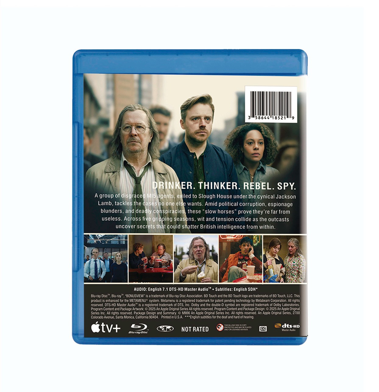 New Sealed Slow Horses Seasons 1-5: (10BD) 10-Disc Blu-ray Box Set US Seller