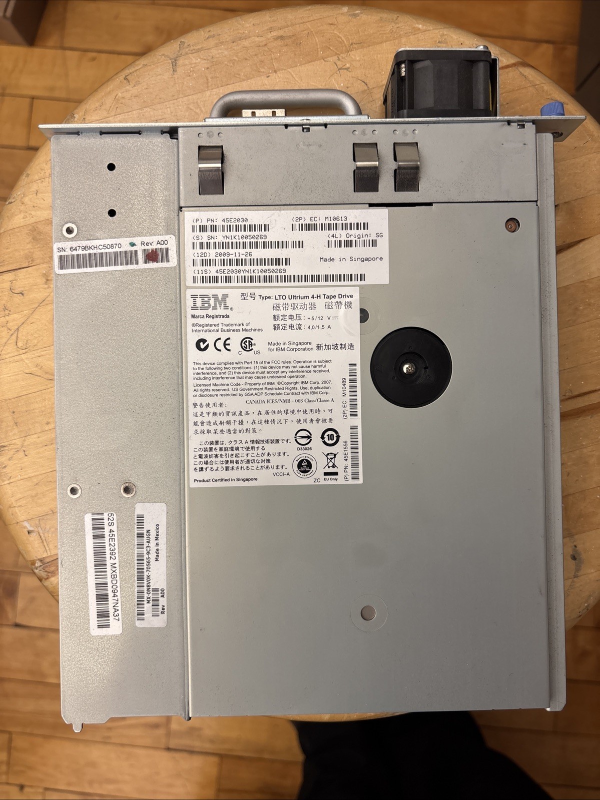 D012F Dell N8VOK TL2000 TL4000 LTO-4 45E2030 45E1556 SAS 45E2392