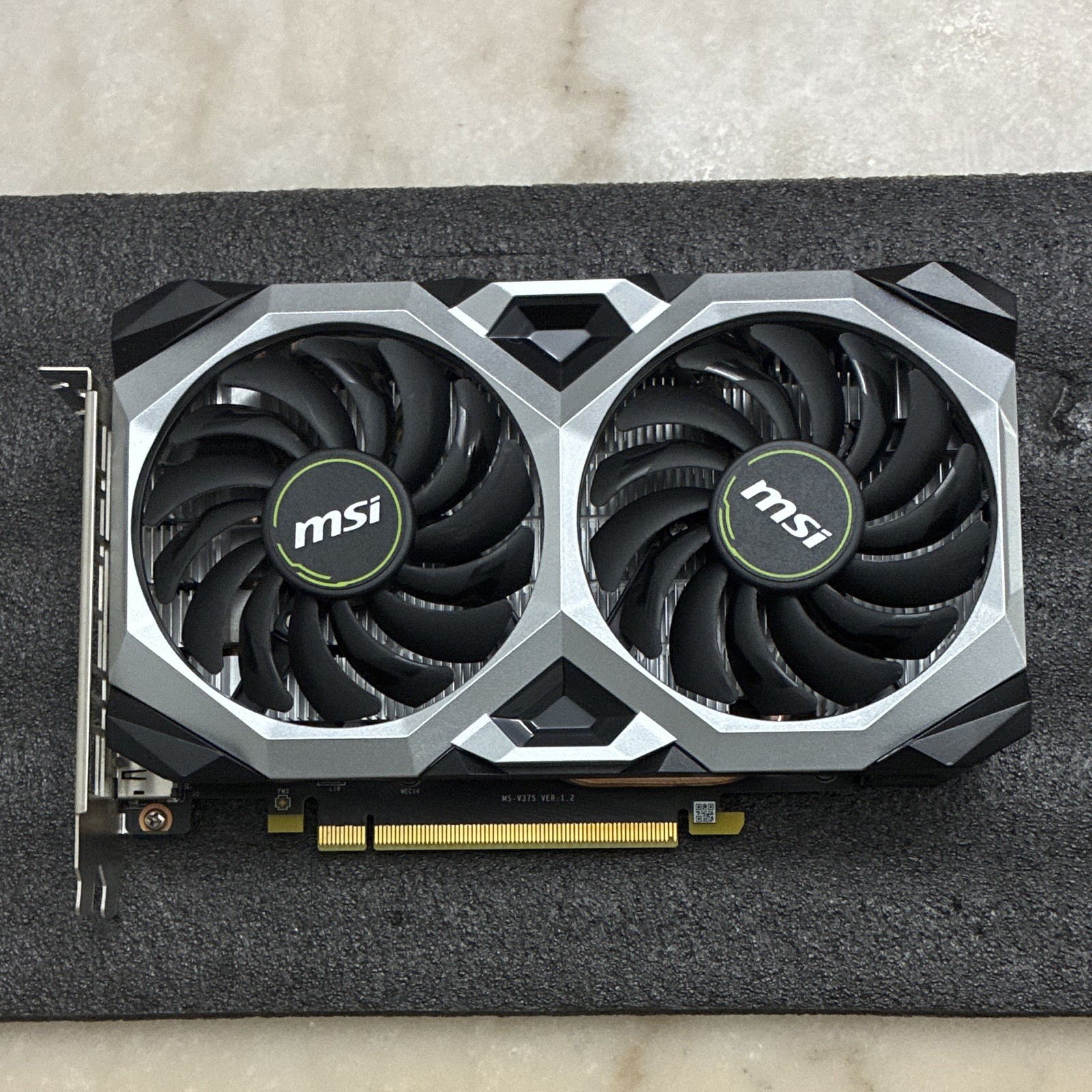 MSI NVIDIA GeForce GTX 1650 Dual Fan PCIe x16 6-Pin HDMI DP DVI