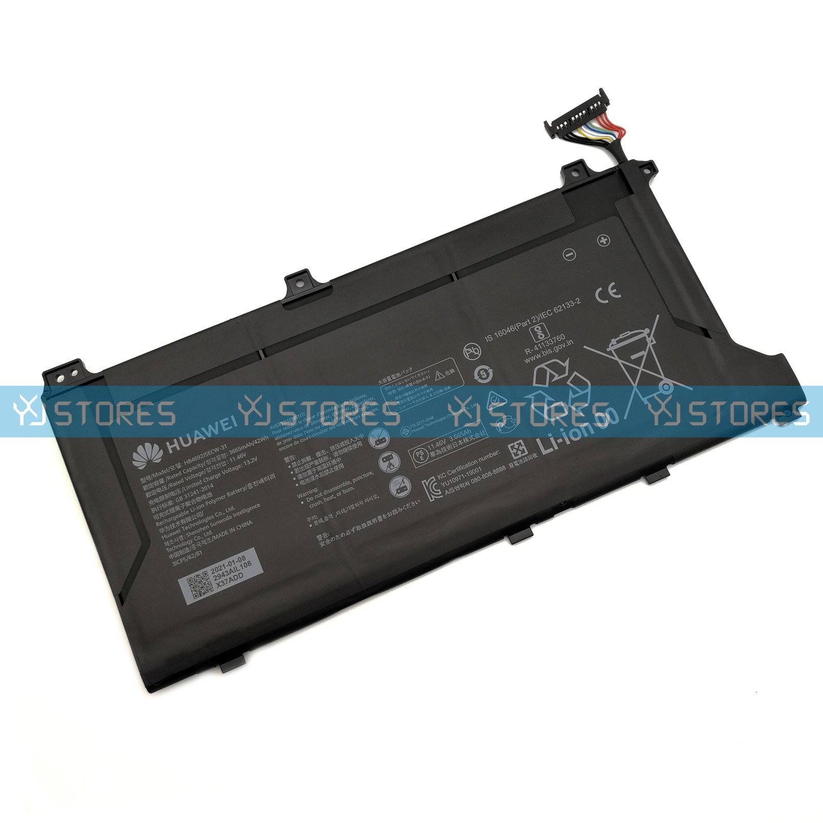 Genuine HB4692J5ECW-31 Battery for Huawei MateBook D 15 2020 BoB-WAE9P HNL-WFP9