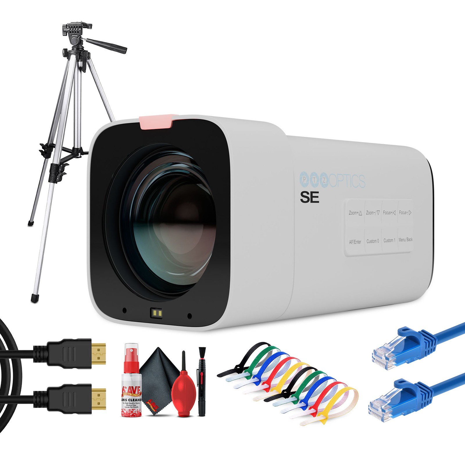 PTZOptics Studio SE Hive-Linked PTZ Camera w/ 12x Optical Zoom, HD