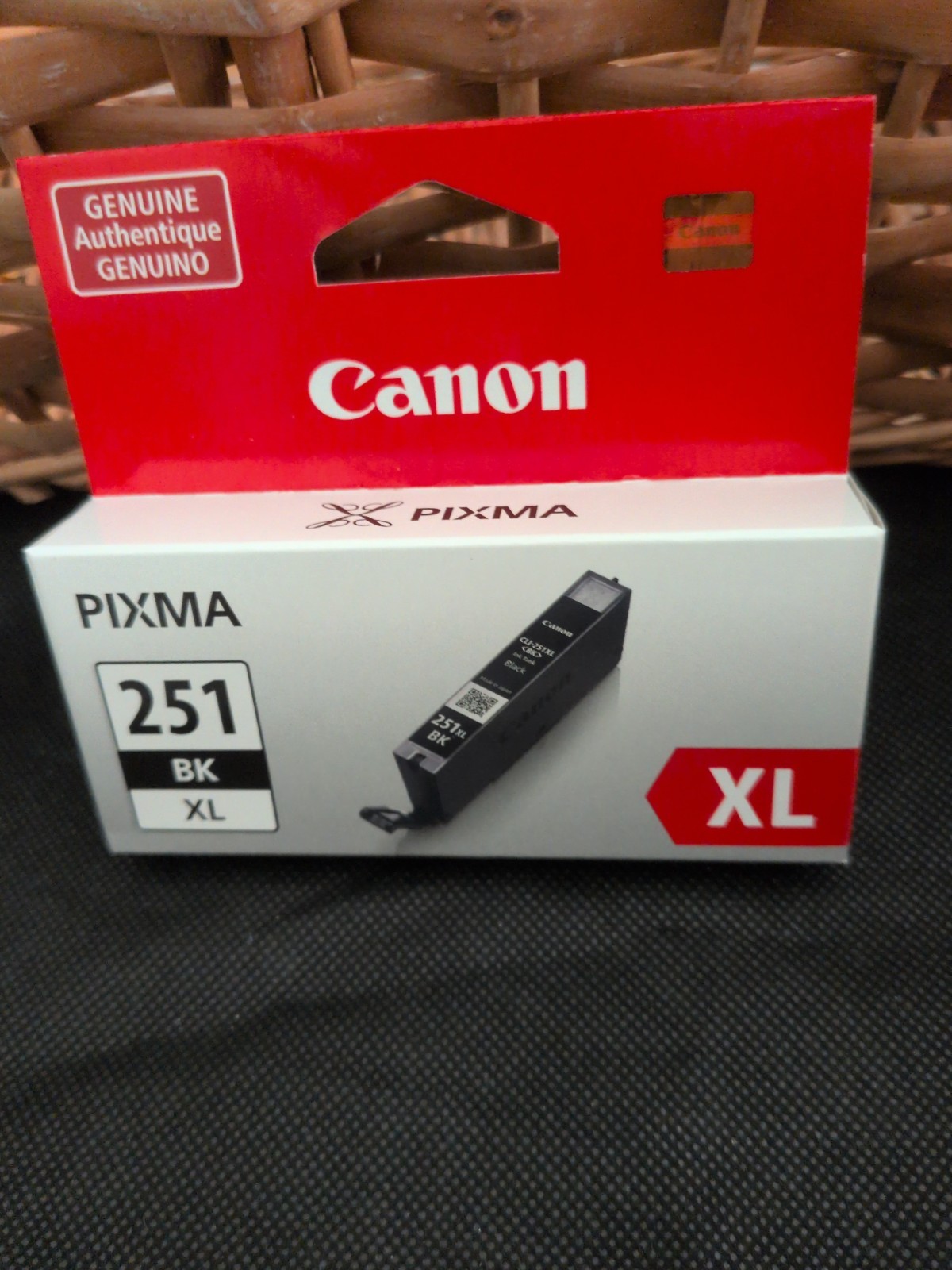 Genuine Canon CLI-251XL Black Ink for PIXMA MG6620