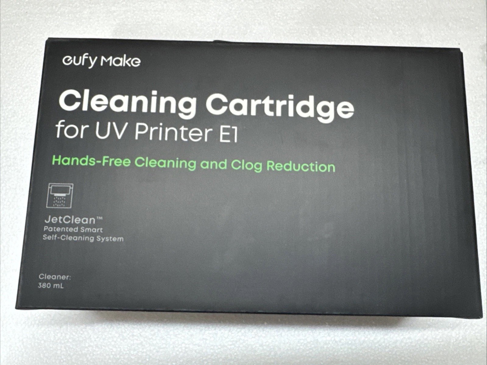eufy - eufyMake JetClean Cleaning Cartridge for E1 Printer - V72B0010 New/Sealed