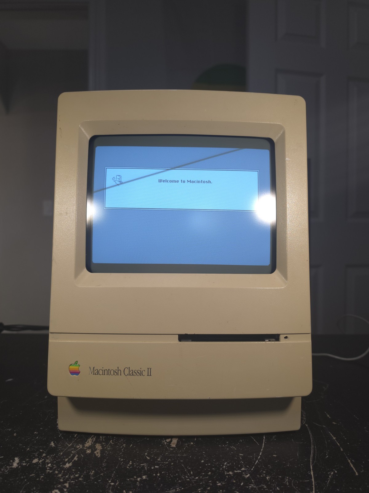 Vintage Apple Macintosh Classic II Computer M4159 FULLY Recapped + BlueSCSI