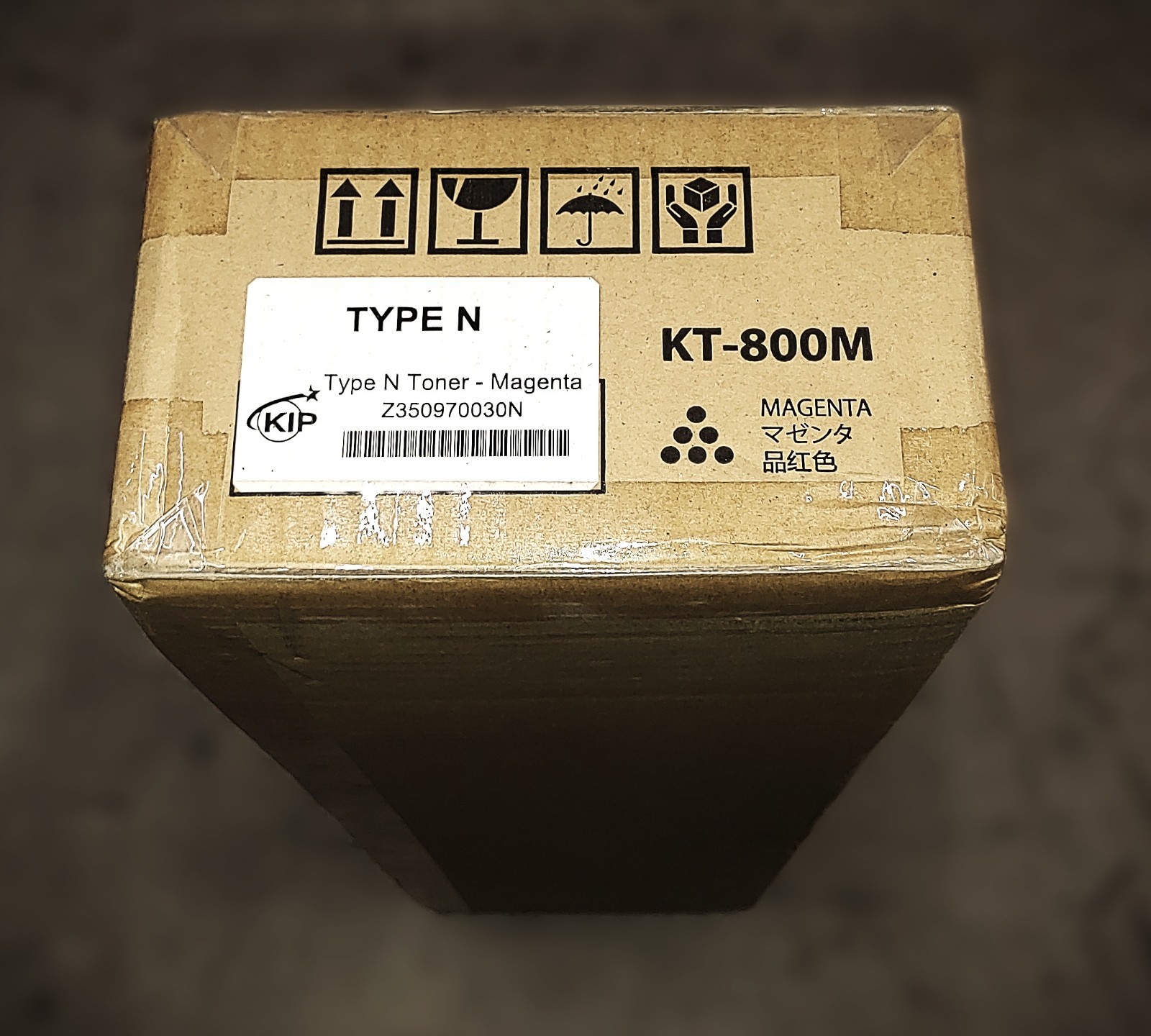 Genuine Kip Z350970030N Type N KT-800 Magenta Toner Cartridge, Pack of 2 Kip 800