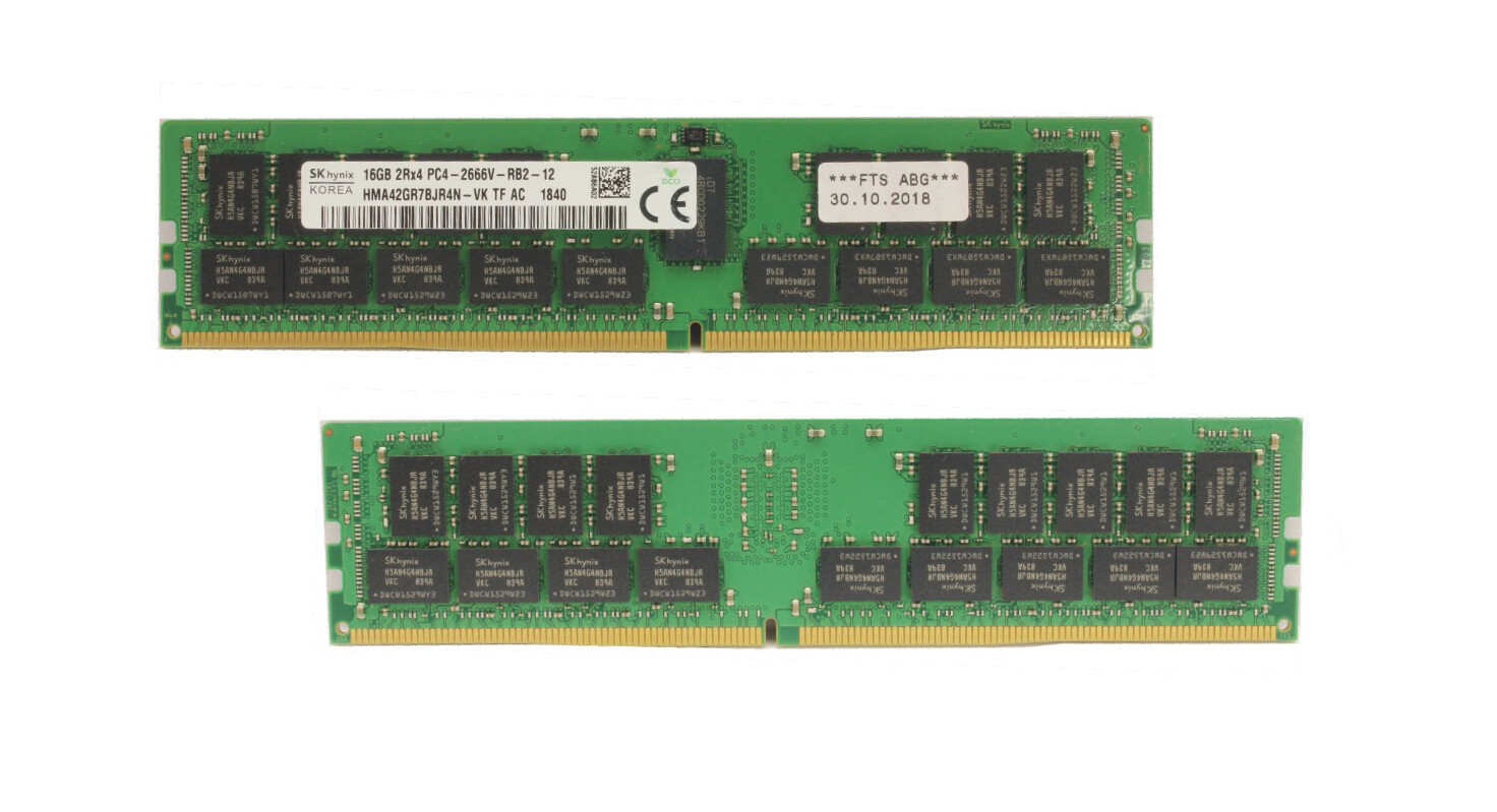 Fujitsu Original 16GB 2Rx4 DDR4-2666 REG ECC S26361-F4026-L226 Server RAM Memory