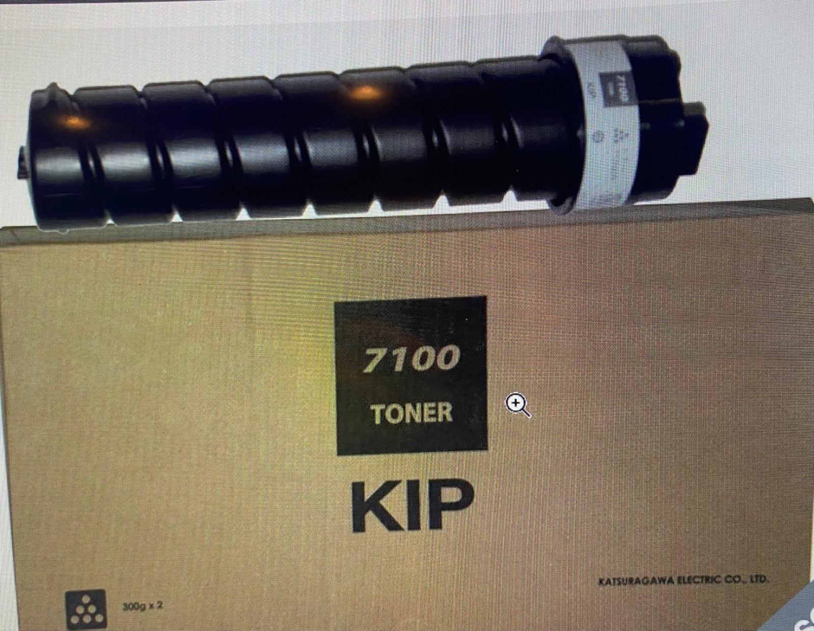 KIP 7100 Original Toner Cartridge (two cartridges/pack) 2x300 grams Z240970010