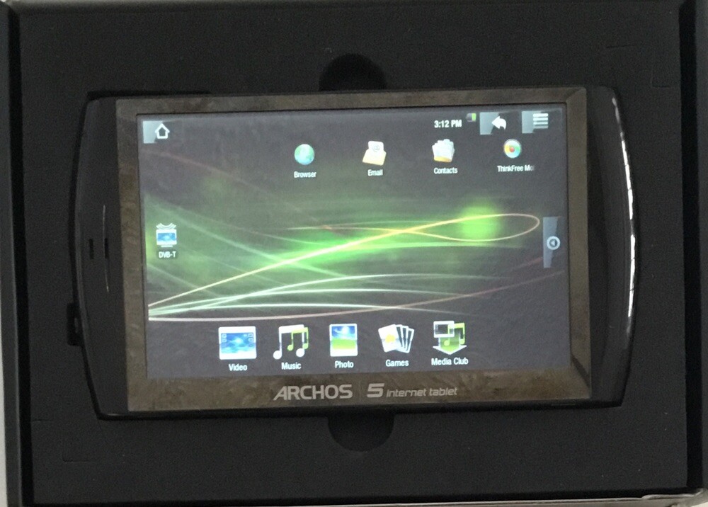 Archos 5 Internet Tablet 8GB Wi-Fi Android Apps, HD Multimedia, GPS ,TV—18
