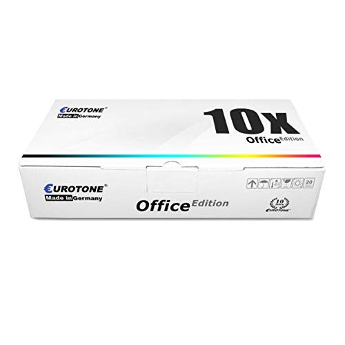 Eurotone 10 Pack Black Laser Toner Cartridge Compatible with HP W1143A
