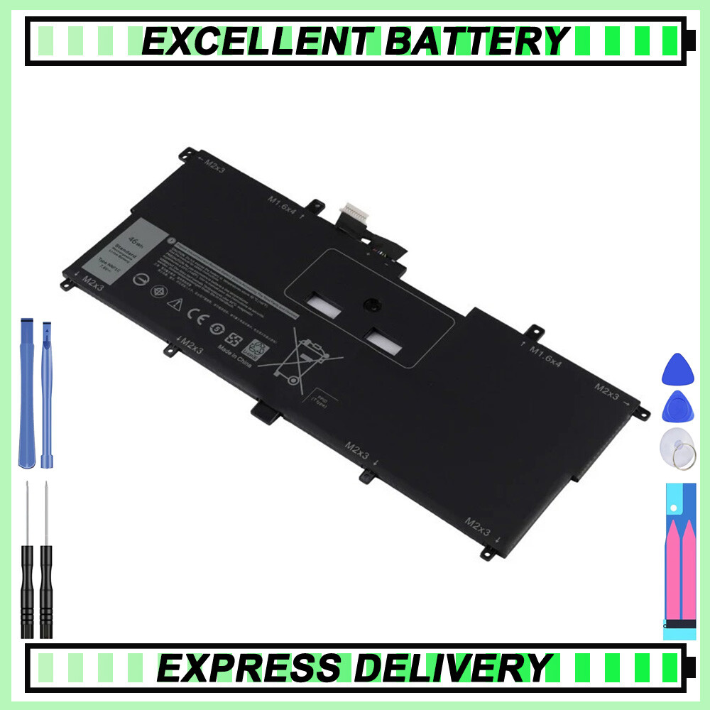 NNF1C LAPTOP BATTERY FOR DELL XPS 13 9365 2-IN-1 2017 1605TS 0NNF1C HMPFH 46Wh