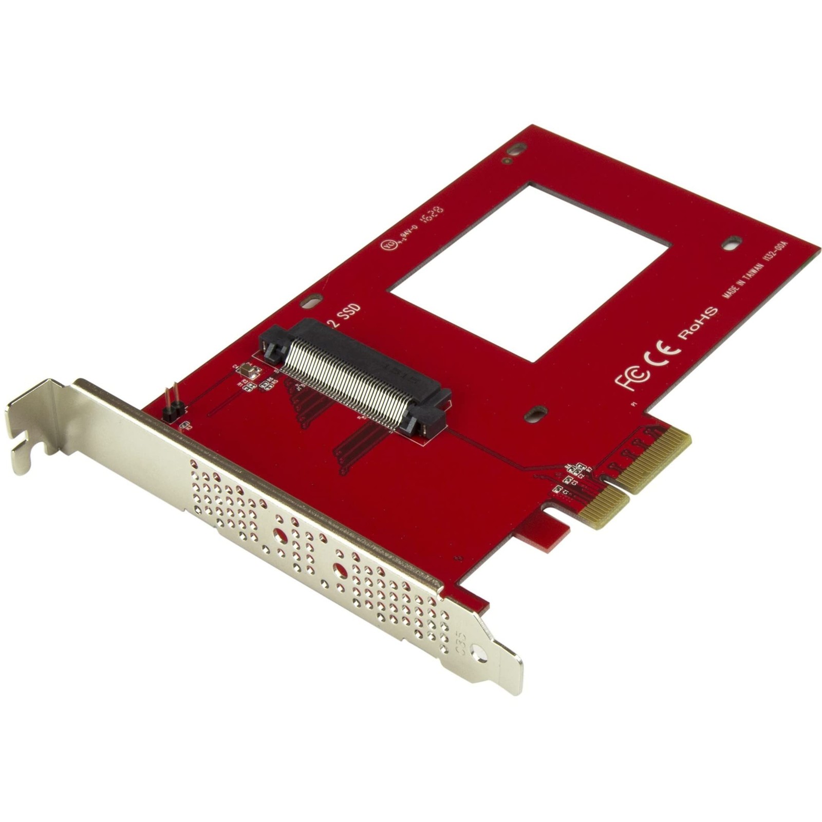StarTech.com U.2 to PCIe Adapter 2.5 U.2 NVMe SSD (UK IMPORT) OFF-ACC NEW