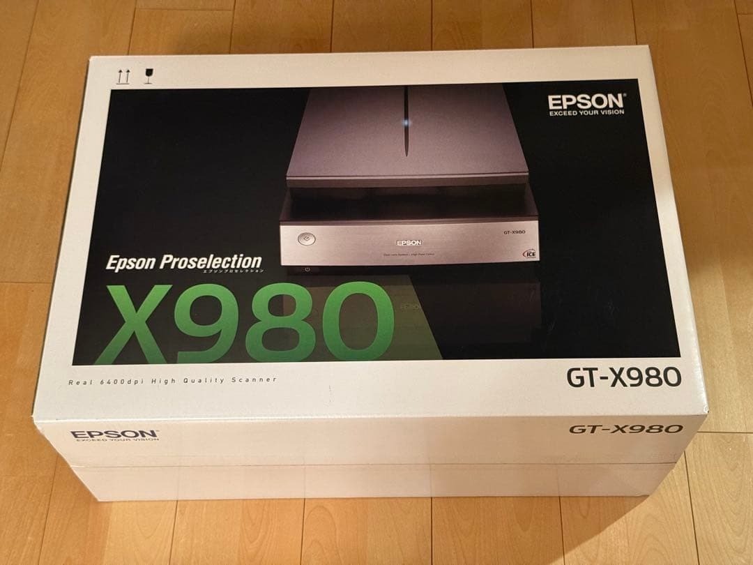 EPSON GT-X980 Perfection V850 Pro Film Scanner Black New in stock - 1 day ship