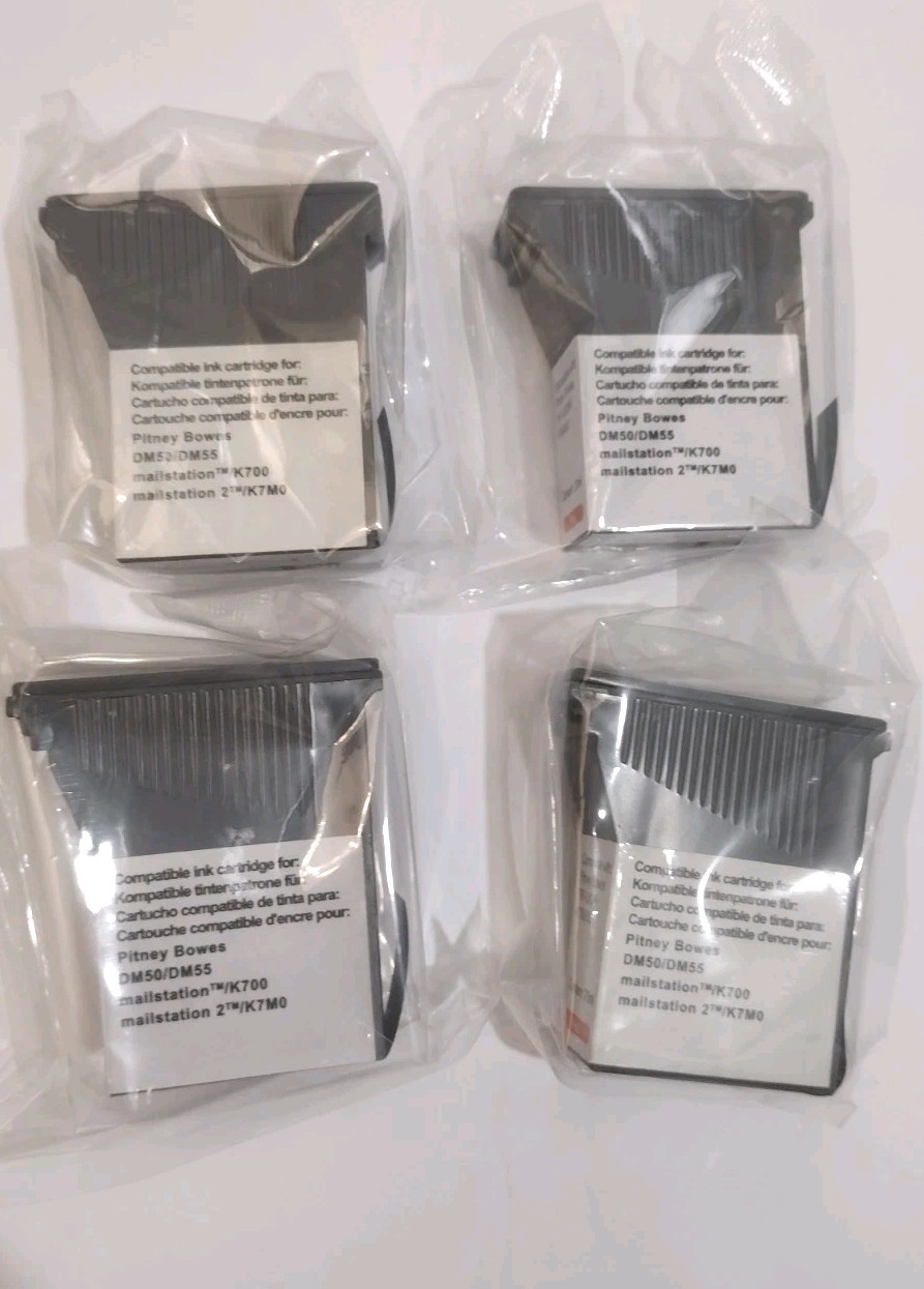 4PK 797-0 797-M 797-Q Red Compatible Ink Cartridge For Pitney Bowes K700 K7M0