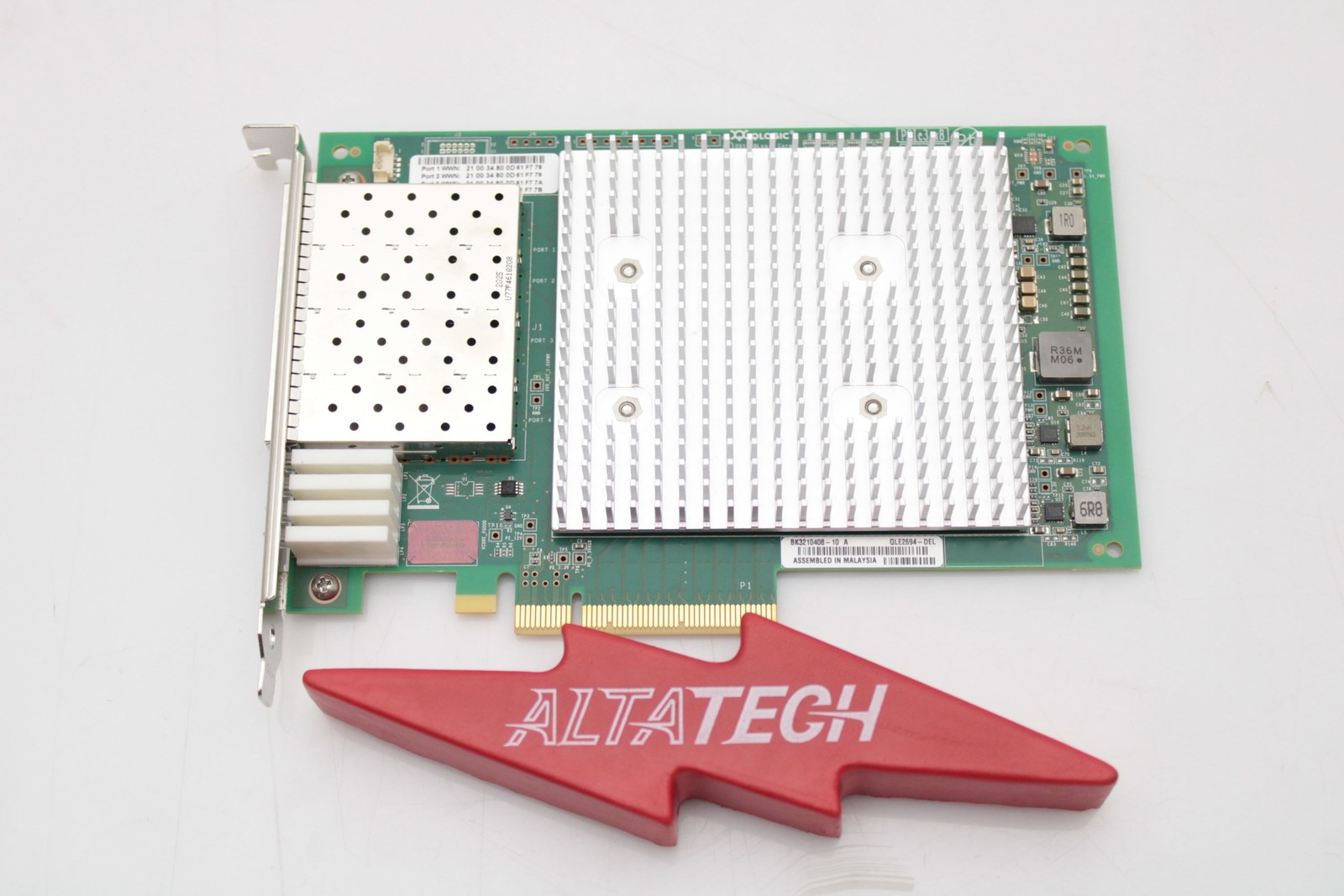 Dell 6WJKM 16GB SFP+ Quad Port QLogic QLE2694 Full Height Host Bus Adapter