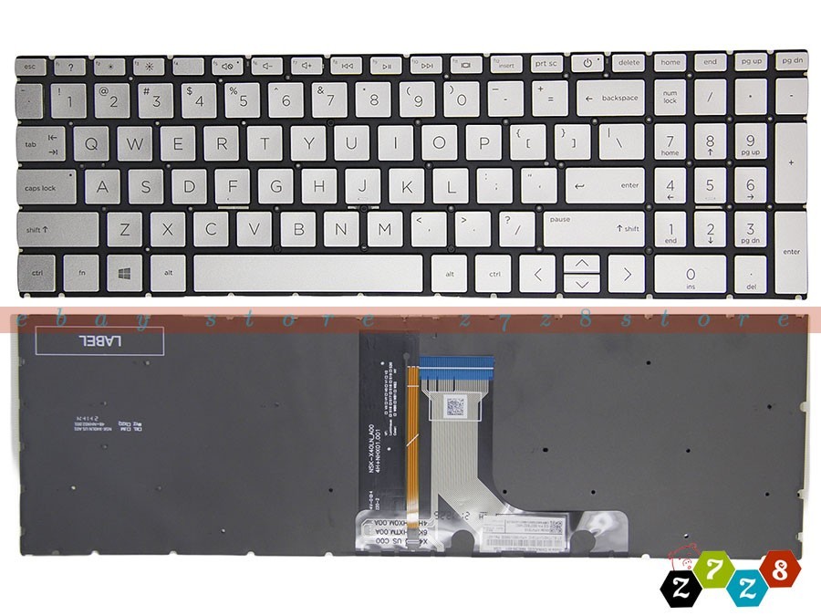 New HP 15-FC 15-FC0000 15-FC0017CA 15-FD0000 15-FD0083WM Keyboard US Backlit