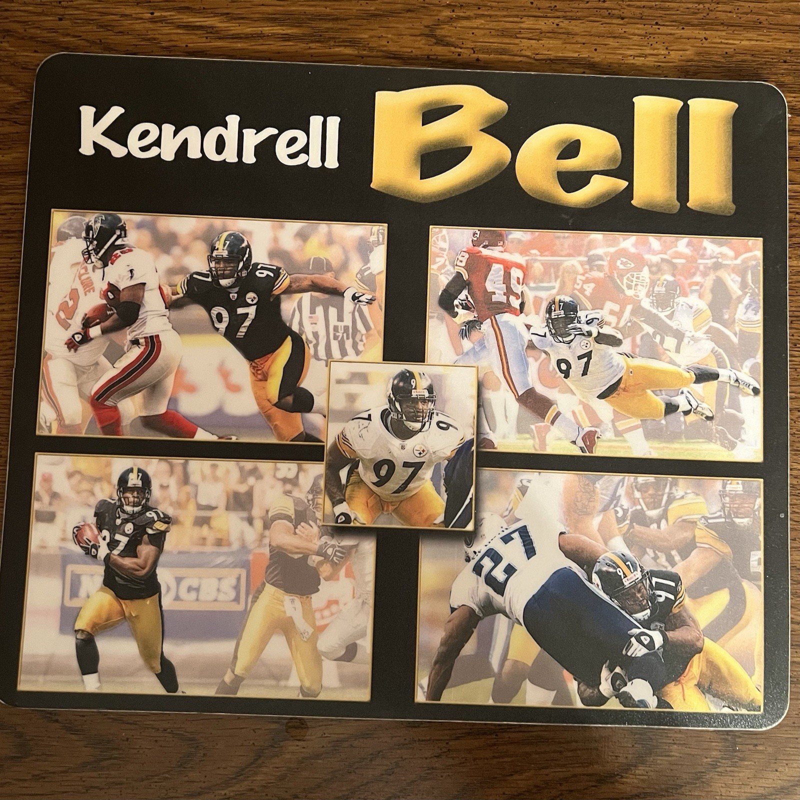 Pittsburgh Steelers Mouse Laptop PC Desk Kendrell Bell