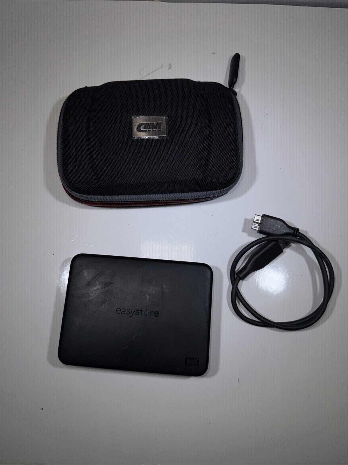 Western Digital WD 3.5" Easystore 4TB Micro USB-B to USB-A HDD Works