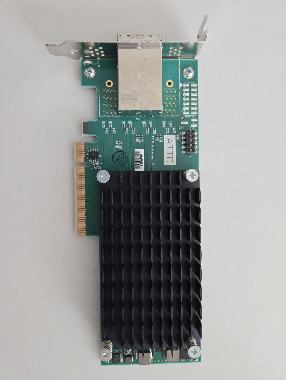 ATTO ESAH1280BK3 PCI Express Wired Network Card 2Port Dual SFP 16 Gbps G2U