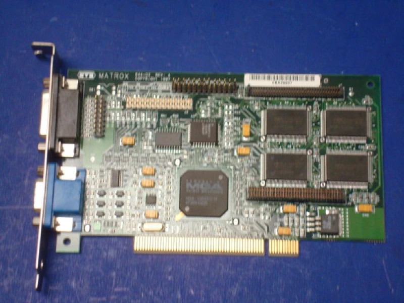MY220P/4N matrox video card dual head pci mystique 4MB
