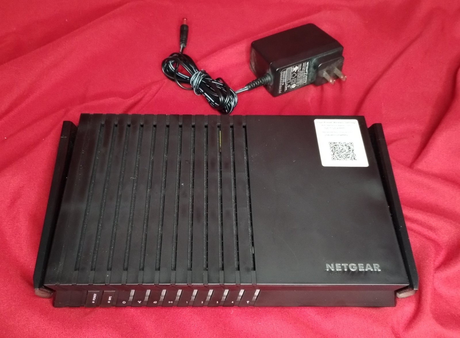 NETGEAR AX1800 Wi-Fi 6 Router RAX20-100NAS - Black - Used
