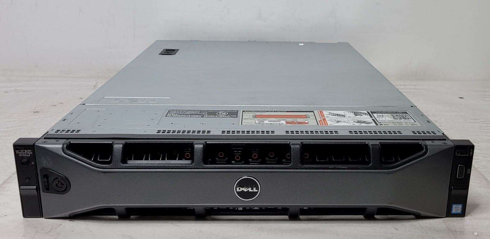 Dell EMC PowerEdge R730xd Dual Xeon E5-2643 v3 @3.40GHz 64GB RAM No HDD H730