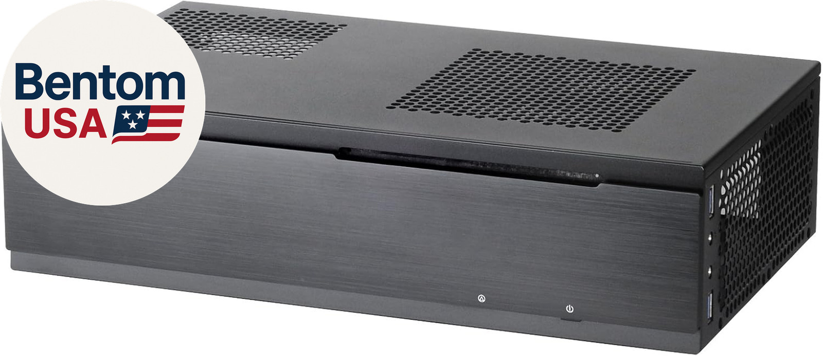 Tek 0.8Mm Steel Body Mini-Itx Media Center/Htpc Computer Case with Aluminum Fron