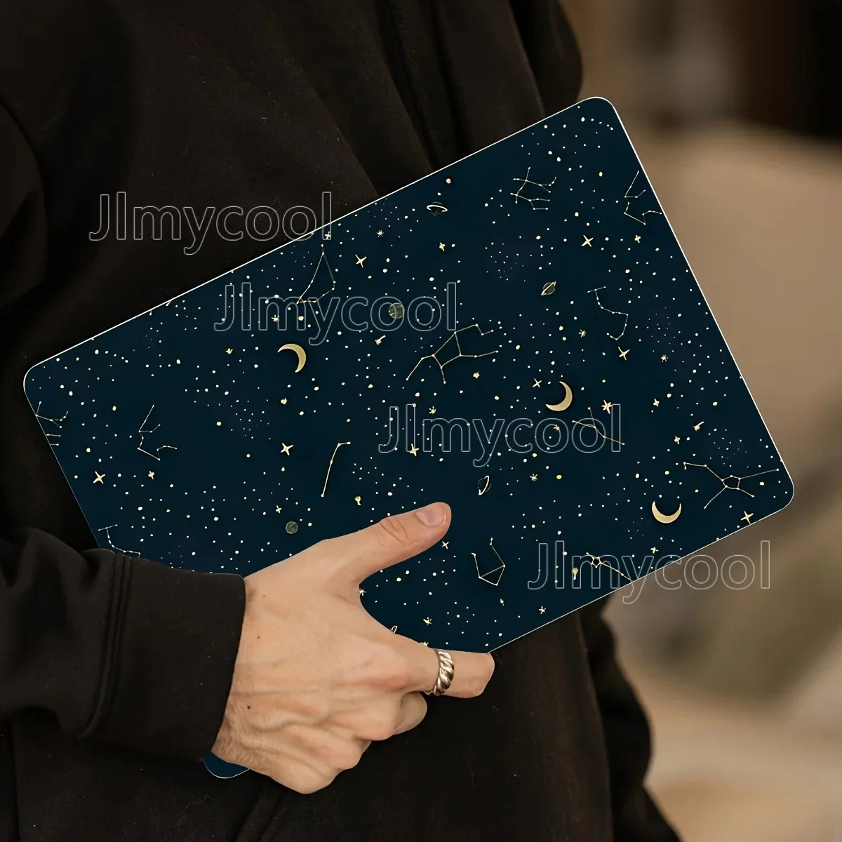 For 12-15 Inch Laptop Sticker Starry Sky Glow Vinyl Protective Removable Decal