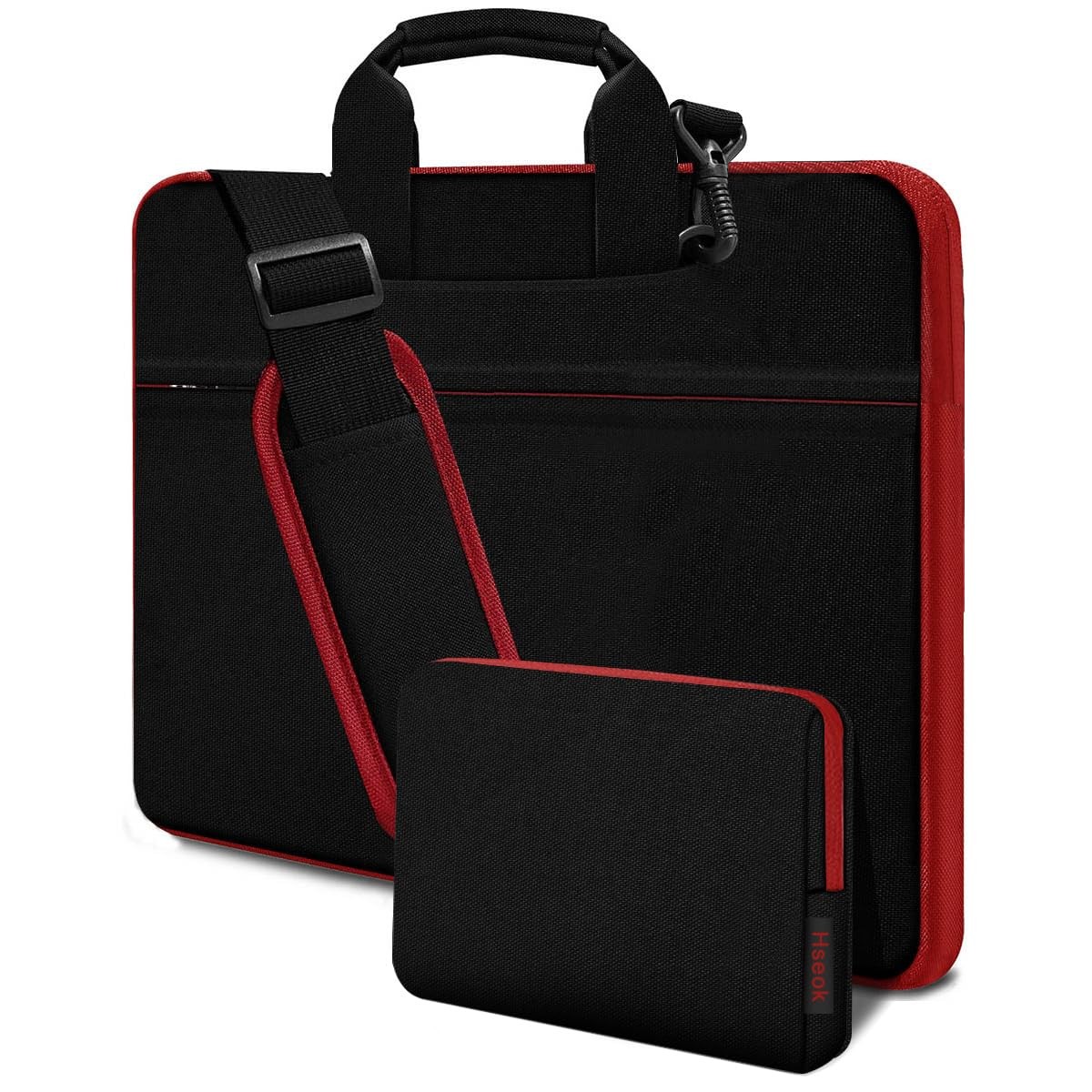 Laptop Shoulder Bag 15.6-16 inch Case,Water-Resistant Shockproof Computer Han...
