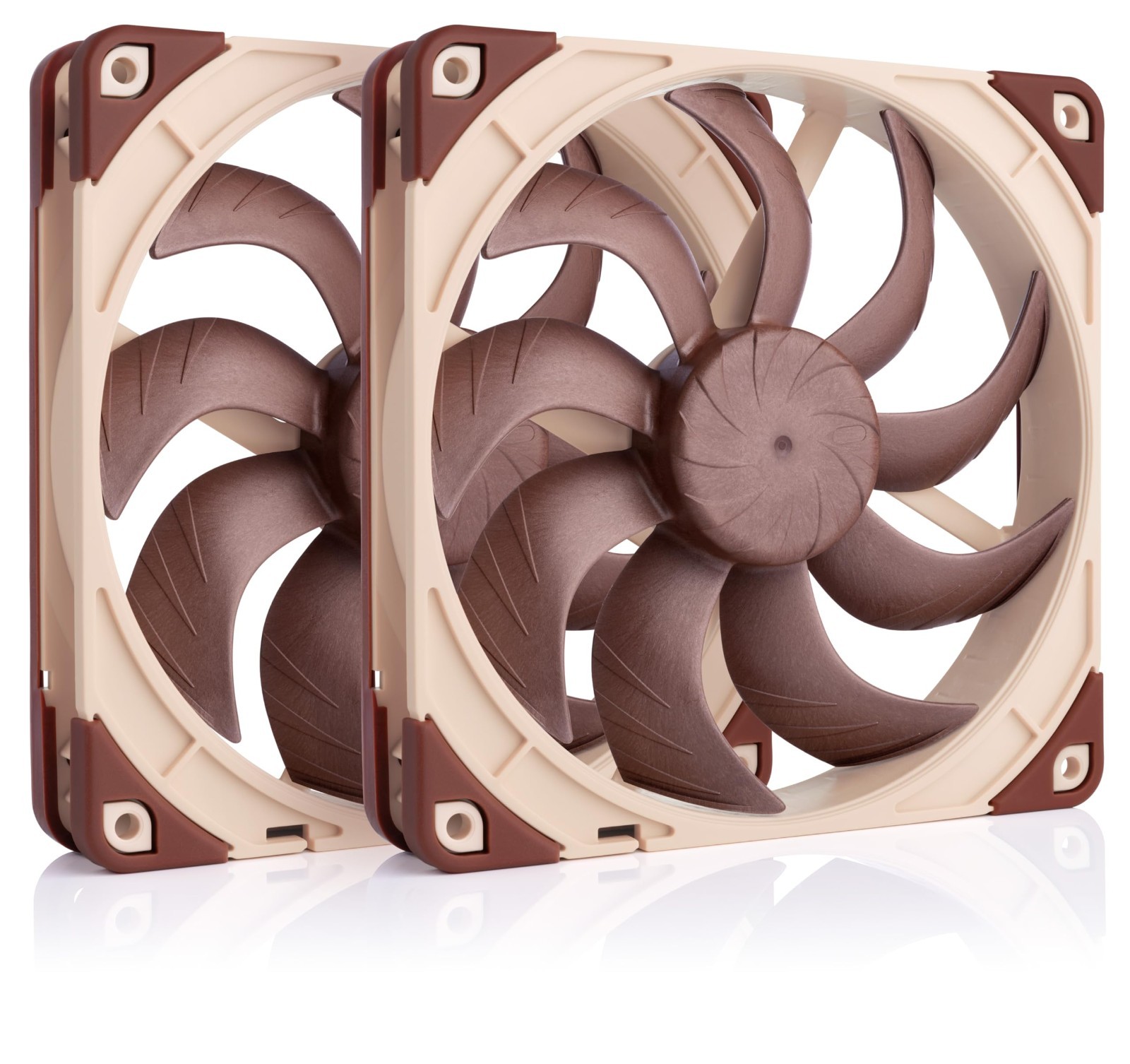 Noctua NF-A14x25 G2 PWM 140mm 2-Pack PC Case Radiator Fans 4-Pin 1500RPM