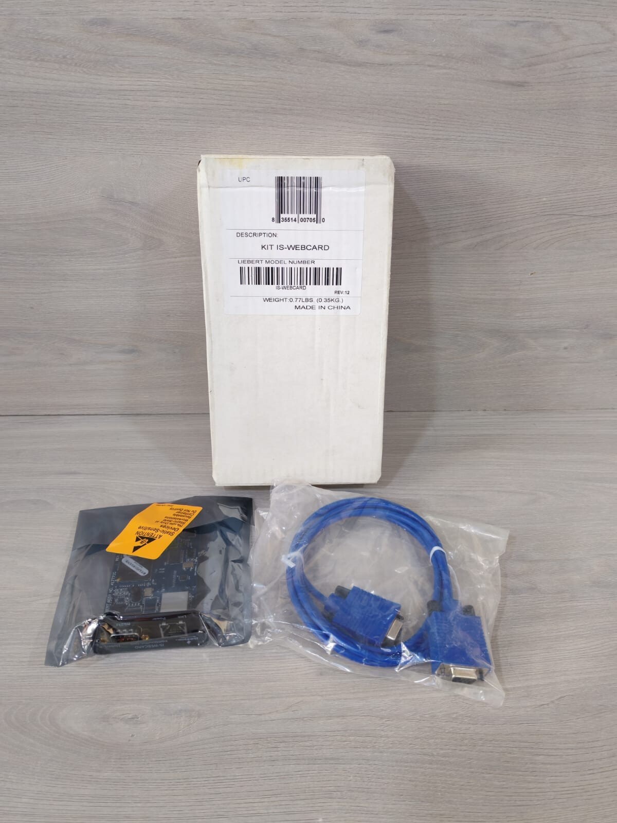 Emerson Liebert 417771G IS- WEBCARD IntelliSlot Web Card