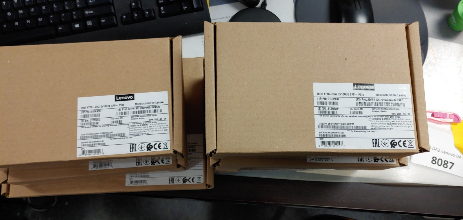 INTEL/LENOVO 01DA900  X710-DA2 SFP+ HOST BUS ADAPTER