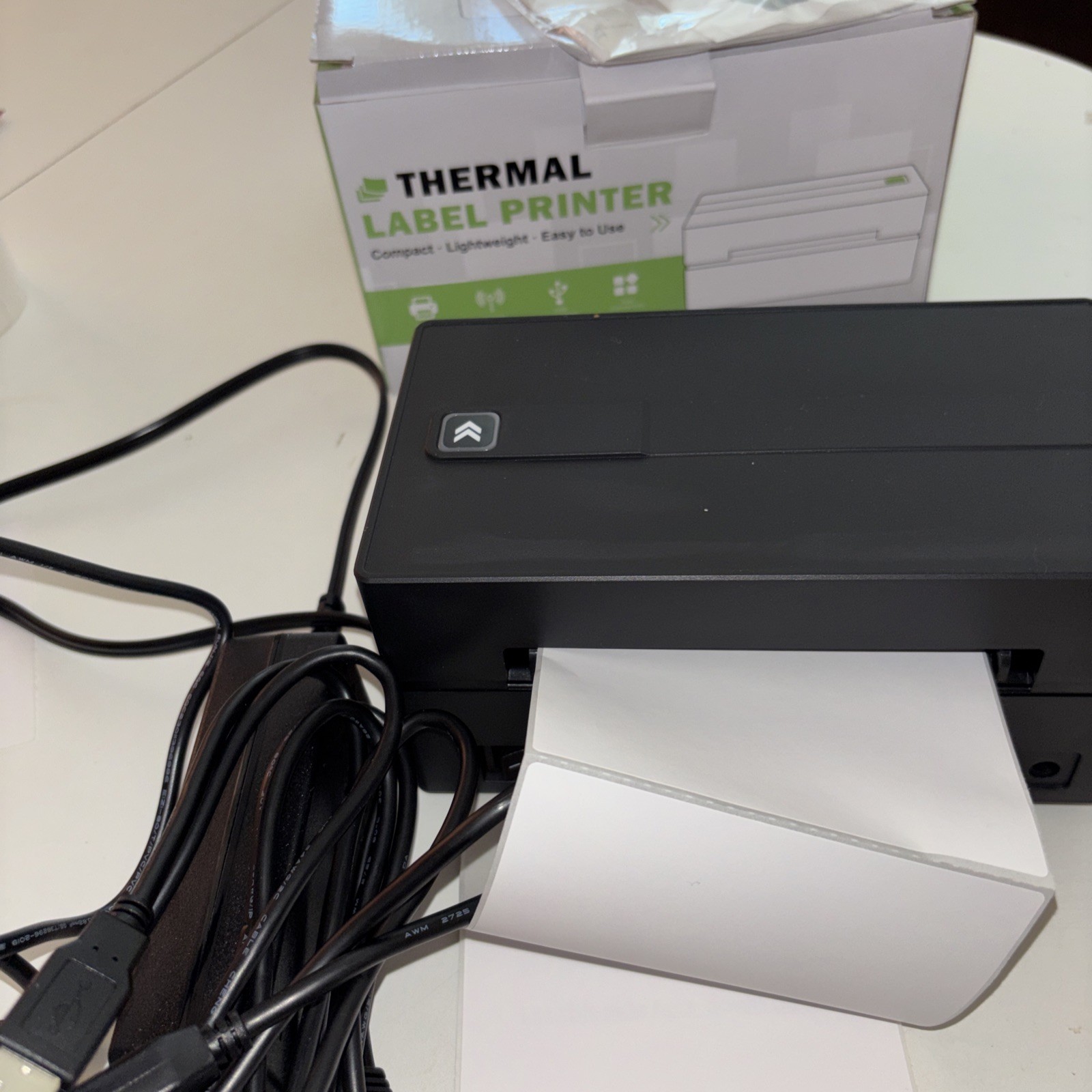 New Nulltonex Y813/813BT Bluetooth Thermal Label Printer Open Box Never Used 