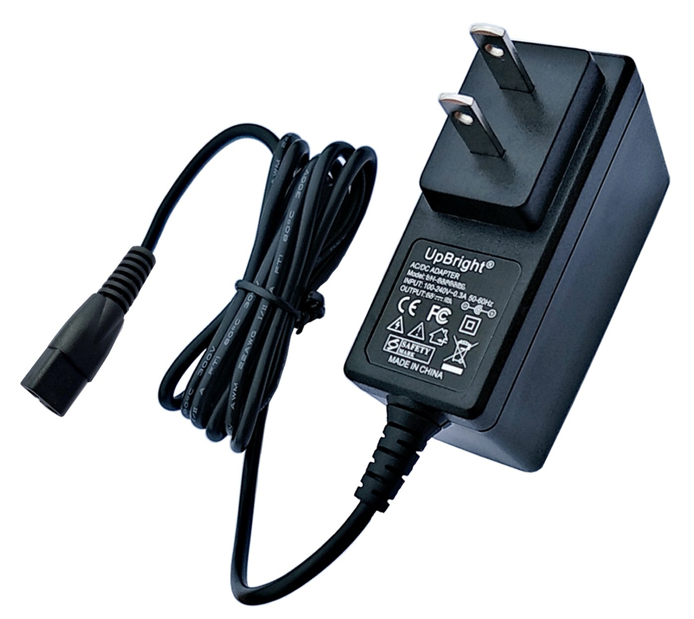 2-Prong AC Adapter For Launs Model S1 30W Cordless Robotic Pool Vacuum Cleaner