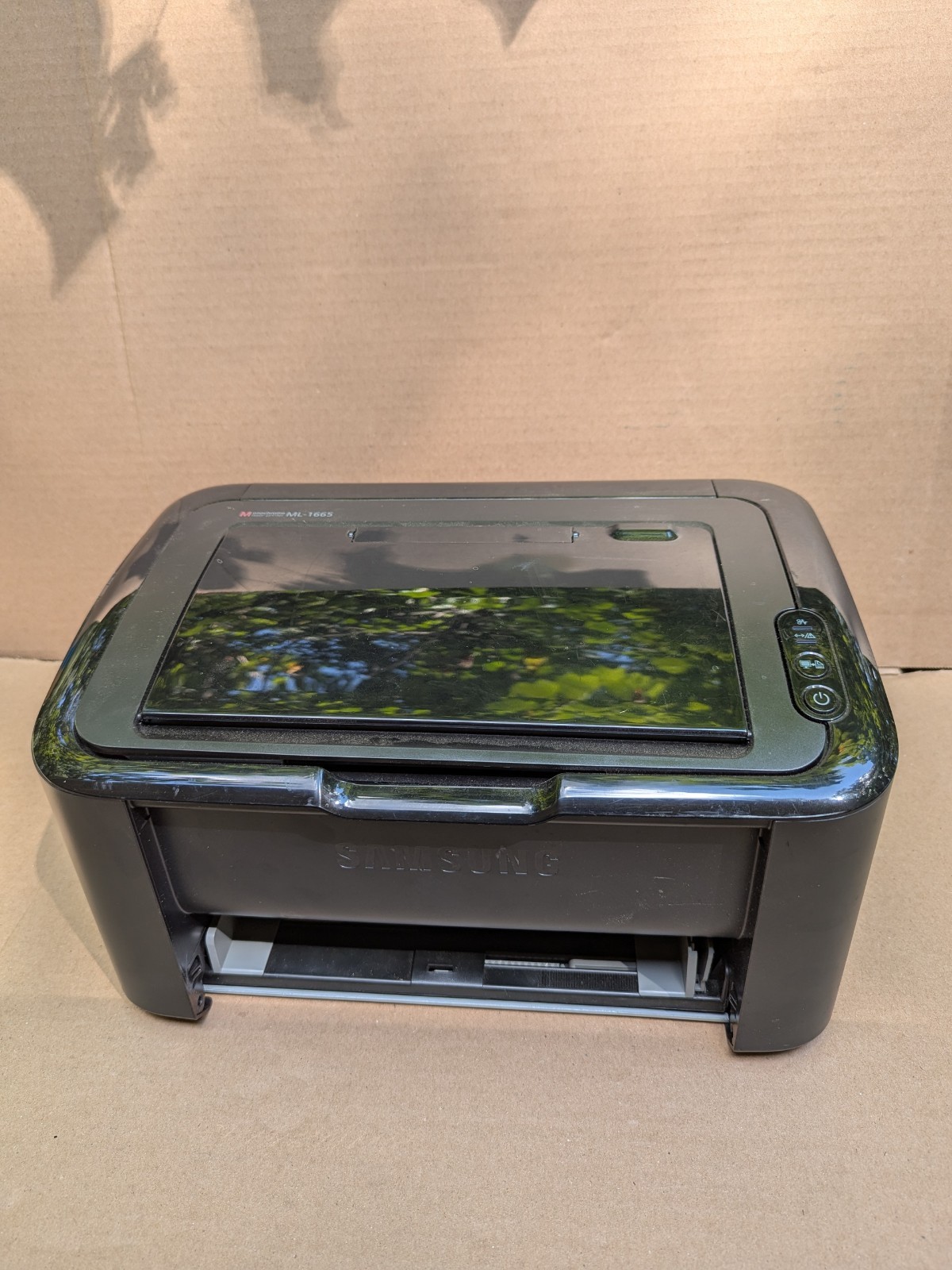 Samsung ML-1665 Compact Monochrome Laser Printer Used Read Description