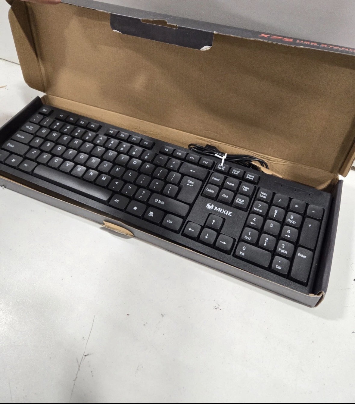 MIXIE X7SUSB Keyboard with Numpad