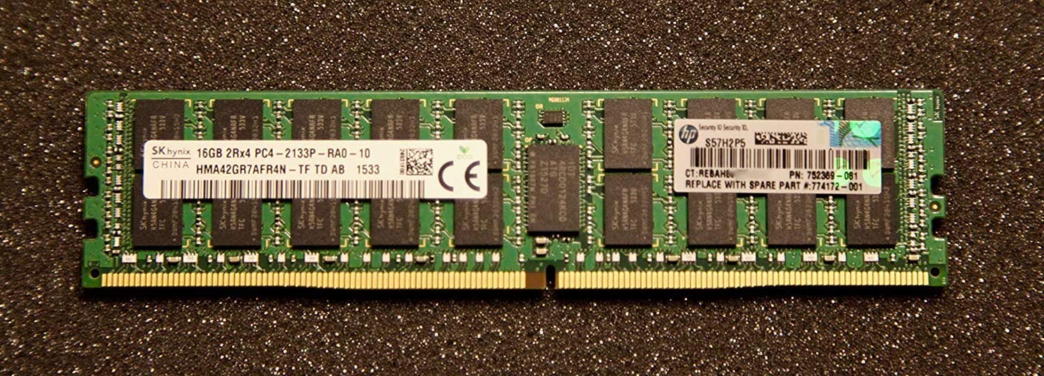 752369-081 Hewlett-Packard 16Gb 2Rx4 Pc4-2133P-R Memory Kit