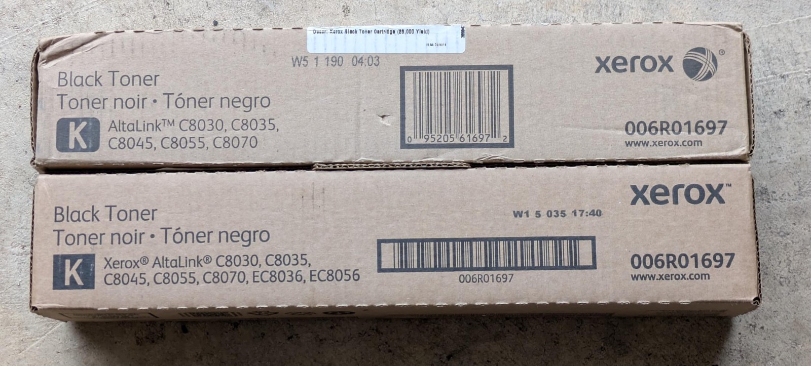 Xerox 006R01697 High Yield Black Toner Cartridge AltaLink C8030